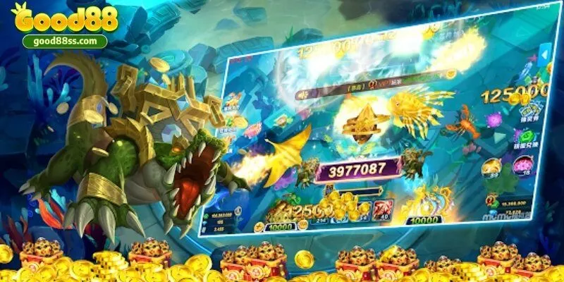 Trở thành ngư thử tài ba khi tham gia sảnh bắn cá tại Good88
